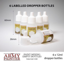 The Army Painter Paint Mixing Empty Bottles