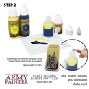The Army Painter Paint Mixing Empty Bottles