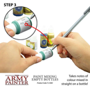 The Army Painter Paint Mixing Empty Bottles
