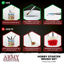 The Army Painter Hobby Starter Brush Set