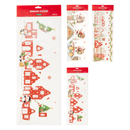 Christmas Scene Window Stickers Assorted