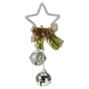 Decorative Christmas Bell Assorted - Silver