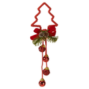 Decorative Christmas Bell Assorted - Red