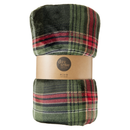 Check Sherpa Blanket Assorted