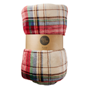 Check Sherpa Blanket Assorted