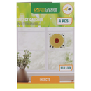 Sunflower Window Sticker Fly Traps 4pk
