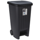 Wheelie Bin 90Ltr Grey/Black