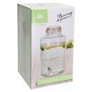 Glass Drinks Dispenser 8L