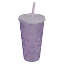 Rainbow Drinking Cup With Straw Assorted