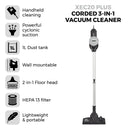 Tower Plus Corded 3-in-1 Vacuum Cleaner