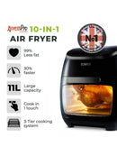 Tower Xpress Pro Combo Vortx 10-in-1 Digital Air Fryer Oven 11L Black