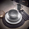 Empire 16 Piece Grey Dinnerware Set