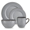 Empire 16 Piece Grey Dinnerware Set