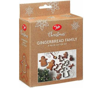 Christmas Gingerbread Family Cutters