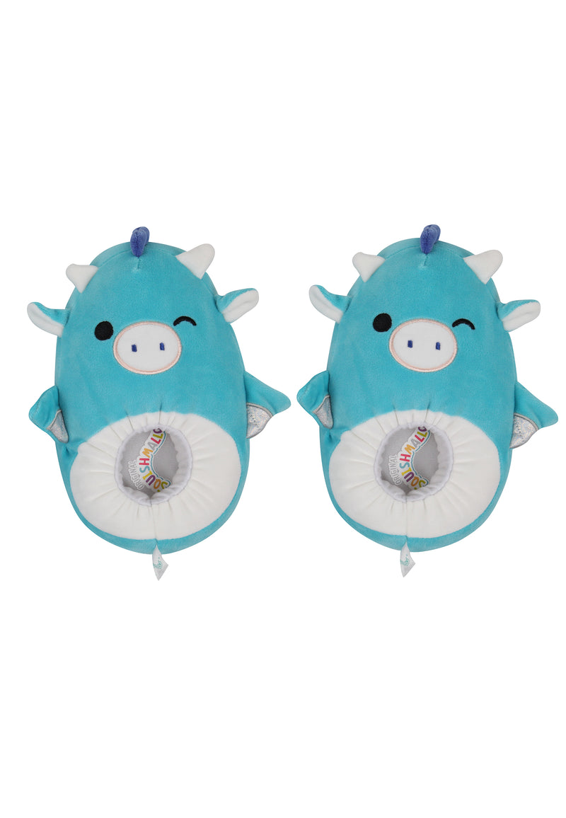 Squishmallows Slippers Size 13-1 - Tatiana The Dragon