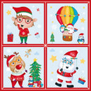 Christmas Window Stickers Assorted