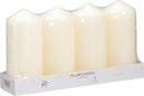 Ivory Pillar Candle 7cm x 15cm 4pk