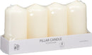 Ivory Pillar Candle 5cm x 10cm 4pk