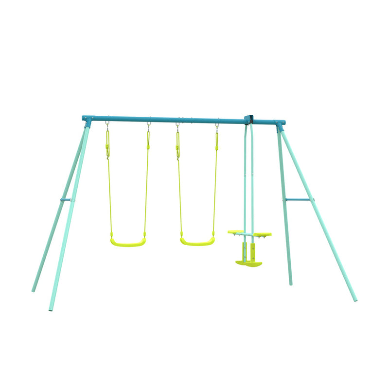 TP Double Swing Set With Glider