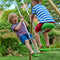 TP Double Swing Set With Glider