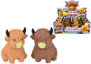 Squeezy Sitting Highland Cow Assorted
