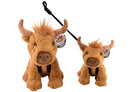 Highland Cow On Lead Plush