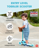 Boldcube Teeny 3 Wheel Scooter Blue & Green