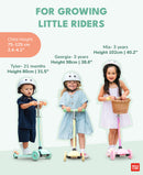 Boldcube Teeny 3 Wheel Scooter Mint & Orange