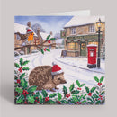 Crystal Art Card 18cm x 18cm - The Merry Hedgehog