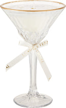Cocktail Glass Candle