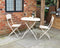 Venice Deluxe 3 Piece Bistro Set - Champagne