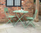 Venice Deluxe 3 Piece Bistro Set - Olive Green