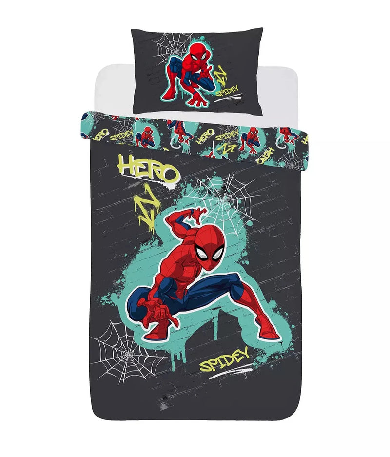 Spiderman Hero Single Duvet Set