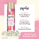 Impulse Body Spray 75ml - Very Pink