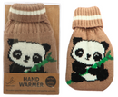 Knitted Hand Warmer - Panda