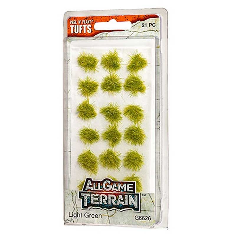 All Game Terrain Light Green Tufts