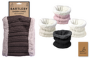 Ladies Sherpa Lined Neck Warmer - Assorted