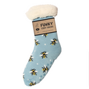 Funky Sherpa Socks - Bumble Bees