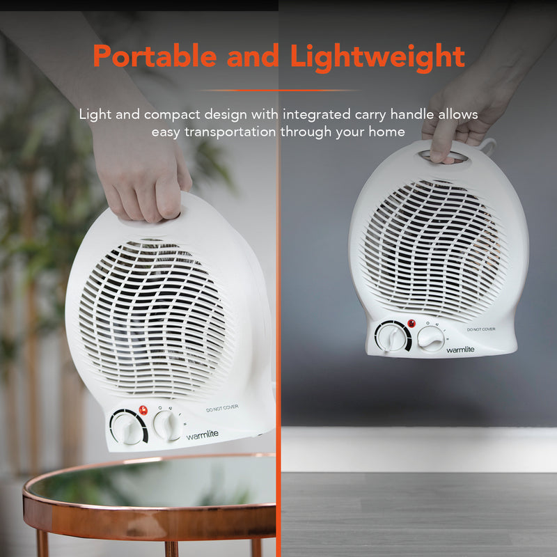 Warmlite Upright Fan Heater 2000W