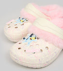 Bluey Fluffy Clogs - Pink