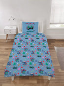 Stitch Christmas Fa La La Single Duvet Set