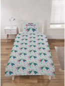 Stitch Christmas Fa La La Single Duvet Set