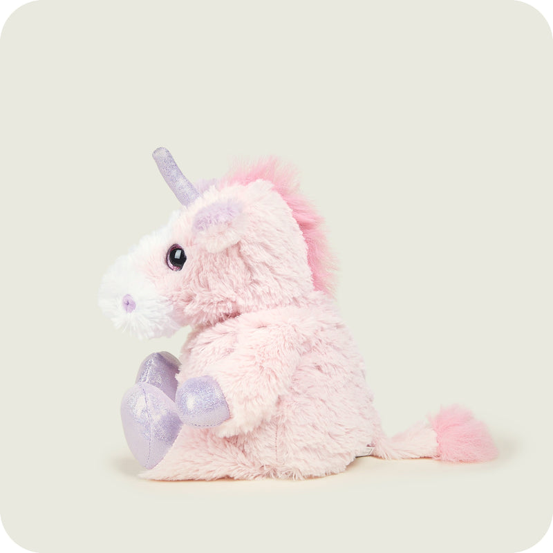 Warmies Plush Sparkly Pink Unicorn