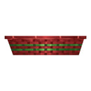 Christmas Hamper Basket - Red/Green