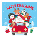 Santa Christmas Cards 20 Pack