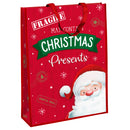 Woven Jumbo Christmas Gift Bag - May Contain Presents