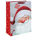 Glitter Santa Christmas Gift Bag - XL