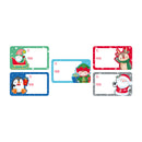 Cute Christmas Gift Tags Stickers 50 Pack