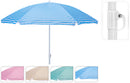 Striped Beach Parasol 150cm