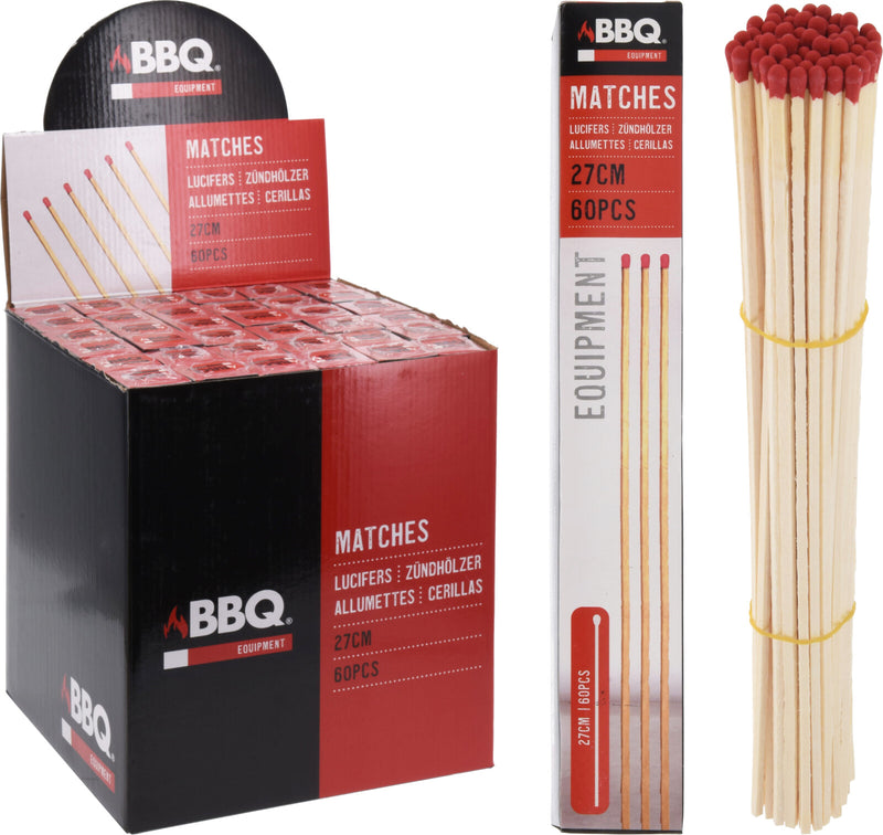 Extra Long Matches 60 Pack